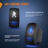 Nilight Sasquatch Lights Rocker Switch 5Pin Laser On/Off LED Light