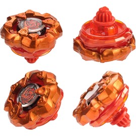 DEZAWRTY Gyro X Set, Horn Rhino Defense Type and Claw Leon Balance Type, 2 Right Spinning Tops, Great Toy Gift for Boy Kid 6+