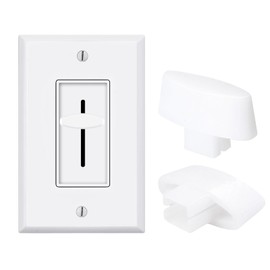 2 Pcs Replacement Knob Dimmer Switches,Easy to Install,Quick Replacement Compatible with Lutron Glyder