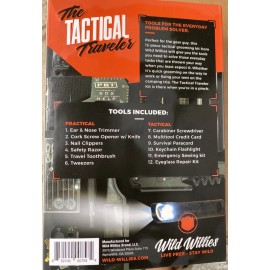 Wild Willies-The Tactical Traveler Kit - Black/OrangeMo