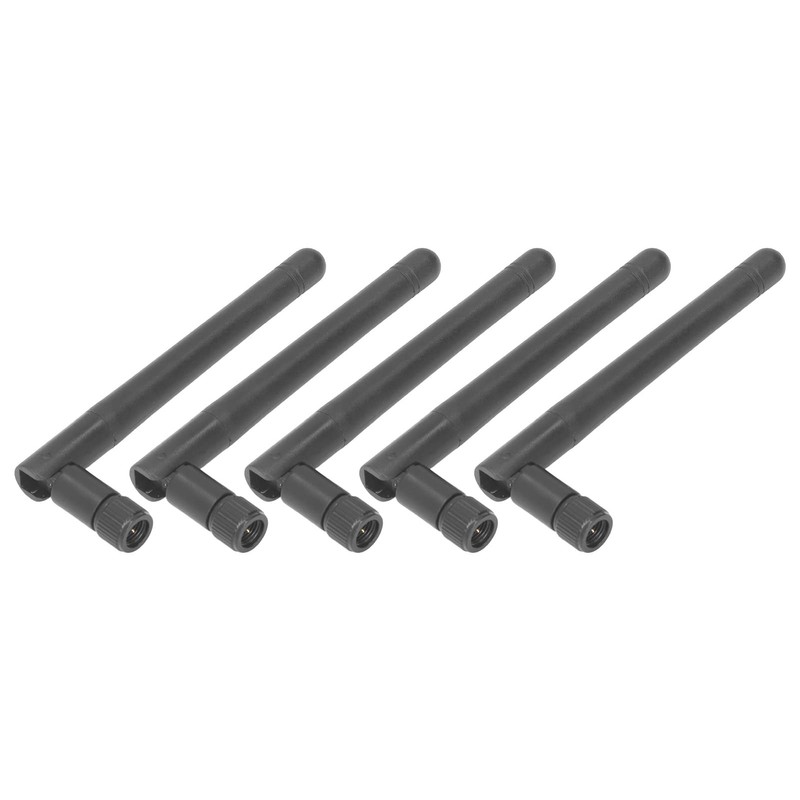 5 Piezas de Antena, 2.4G ABS Plegable Impermeable Interior Omnidireccional