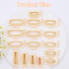 Puocaon Basic Polymer Clay Cutters - 16 Pcs Clay Cutters