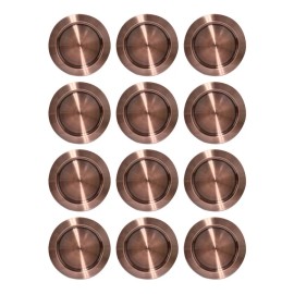 Baum Brothers 12 Platos Base De Acero Inoxidable 33 Cm Cobre Kb-10_12