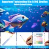 9 in 1 Aquarium Test Strips 100 Strips Aquarium Test