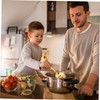 FUNOMOCYA Stainless Steel Colander Kitchen Sieve Slotted Spoon Set Dishwasher