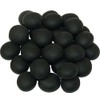 Chessex Glass Gaming Stones: Black Opal Frosted (40)