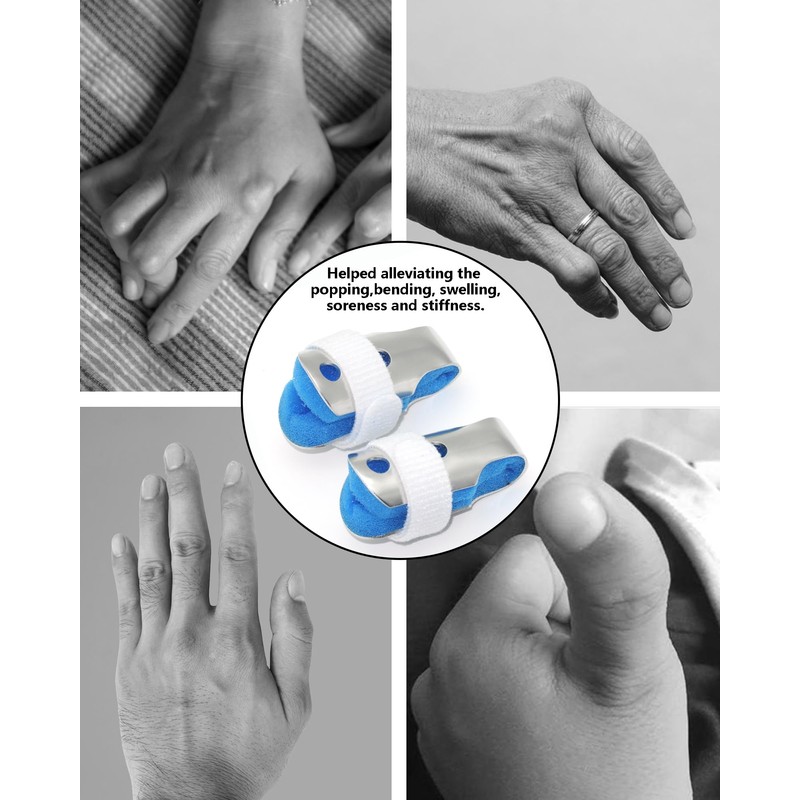 TAROYQASUL Pinky Finger Splint Kids, 2PCS Trigger Finger Splint for