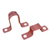 15mm Copper Pipe Saddle Clips with Spacer – Bag of