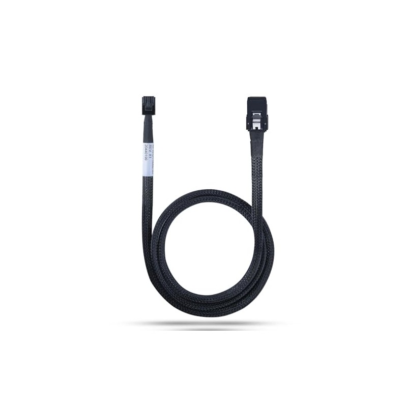H!Fiber.com Mini SAS HD SFF-8643 to Mini SAS SFF-8087 cable,