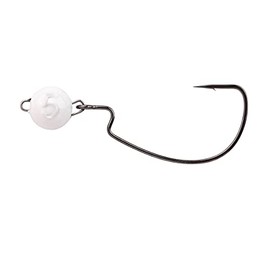 Spro Freestyle Jig Hook for Rubber Bait Rigged Bottom Jigs Size / Weight / Colour: Size 3/0 / 3g / Glow