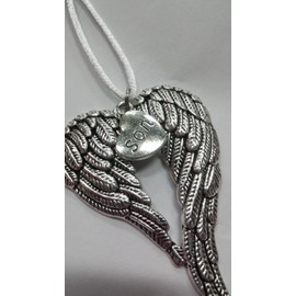 Son Memorial Guardian Angel Wings Christmas Ornament In Memory Sympathy Gift