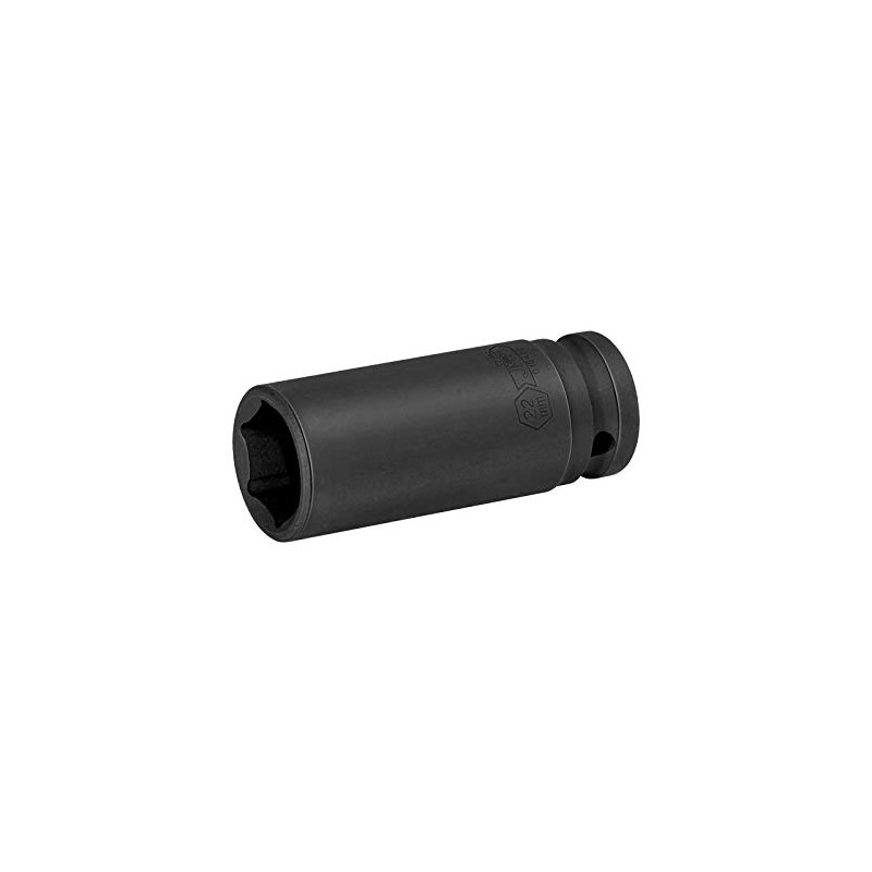 Jetech 22mm Deep Impact Socket Single - 1/2" Drive, 6-Point