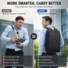 Slim Laptop Backpack for Work & Travel – Water-Resistant 15.6-Inch