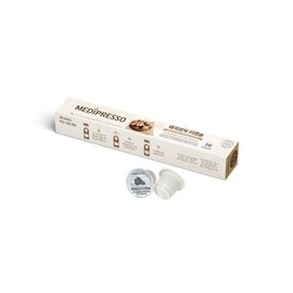 Medipresso 메디프레소 돼지감자 네스프레소호환 한차 티캡슐 10개입 Medipresso Jerusalem Artichoke Nespresso-Compatible Tea Capsules 10-Pack