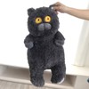 Cat Plush Toy Cute Soft Skin Friendly Fluffy Staring Short