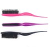 LALAFINA Salon Teasing Brush Hair Bristle Brush Pointed Tail Minimize