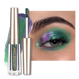 Anglicolor 3 Colours Chameleon Eyeshadow, Metallic Liquid Eyeshadow, Highly Pigmented, Long-Lasting, Quick Drying, No Wrinkles, Sparkling Multicoloured Eyeshadow, 3 ml (03)