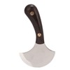 Leather Round Knife DIY One Piece Grinding Powder Steel Incisive