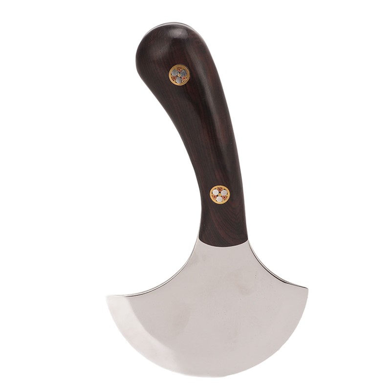 Leather Round Knife DIY One Piece Grinding Powder Steel Incisive