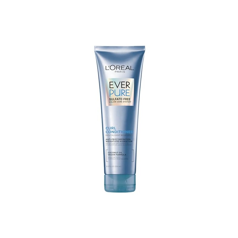 L'Oreal Paris, Ever Curl Acondicionador Libre De Sulfatos 250 Ml