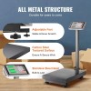 Vevor Digital Platform Scale 660lb Computing Floor Scale LB/KG Tare