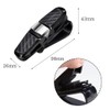 XSAJU 2pcs Car Sunglasses Clip Glasses Holder for Car Sun