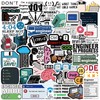 Programming Stickers,Gift for Developers Programmers Hackers Engineers,50Pcs Program Stickers for