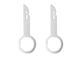 GBEDFO Car Radio Removal Tool, 2 Piece Lever Tool Car Set, Disassembly Tool Interior Trim, Tool for Vehicle Interior Trim Repair Trim Wedge Clip Remover