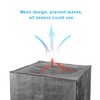 Luxiv Full Mesh Central Air Conditioner Cover, All Seasons Mesh