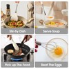 Premium White Silicone Cooking Utensils Set-Non-Toxic, Heat Resistant, BPA Free