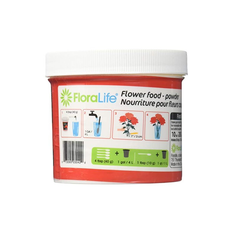 Smithers Cut Flower Food Floralife Crystal Clear 10 Ounce