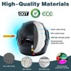 Motorcycle Bluetooth Modular Helmet, DOT Approved Dual Visor Full Face