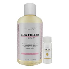 Agua Micelar Orgánica Jazmín Y Ac. Hialurónico Vegano 250ml                                                                                           