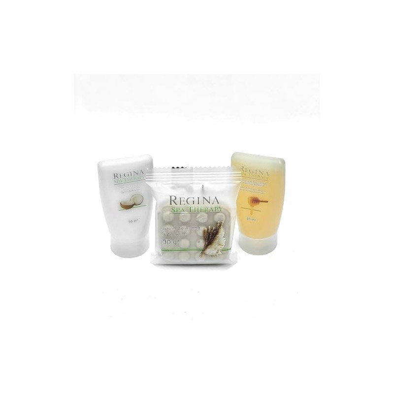 Kit Hotelero Premium: Champú, Crema y Jabón (250 uds)