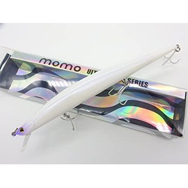 momolures - Tide Shore Minnow 175 26g Floating Silent Weight Transfer System for Bass, Seabass, Salmon Fishing (NEO PEARL)