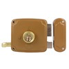 Amig Door Lock - Right Wheel Lock with Locking Lever,