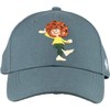Bavarian Caps Pumuckl Children's Dances Grey Blue Curved, grey /