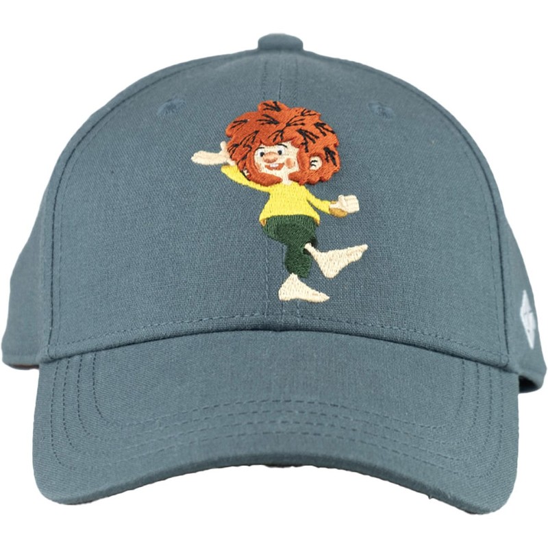 Bavarian Caps Pumuckl Children's Dances Grey Blue Curved, grey /