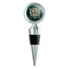 Fierce Snarling Tribal Tiger Oni Wine Bottle Stopper