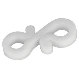 electrosmart Pack of 25 Gutter Hooks - Ideal for Hanging Christmas/Birthday/Anniversary Party Lights on House Garage Guttering etc