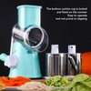 4 in 1 Rotary Cheese Grater Tabletop Drum Grater Manual