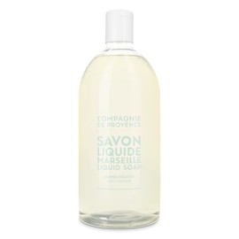 Compagnie de Provence Savon de Marseille Extra Pure Liquid Soap - Sweet Jasmine, Moisturizing Hand and Body Wash, 33.8 fl oz Plastic Bottle Refill