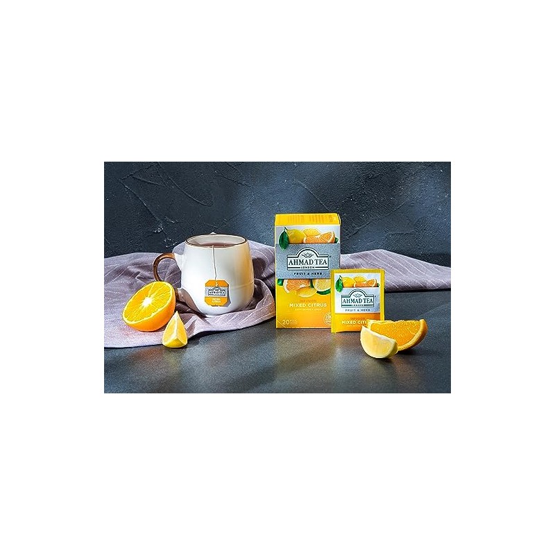 Ahmad Tea, Mixed Citrus, 20 Count (Pack of 6)