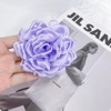 Peony Flower Brooches Pins Delicate Chiffon Rose Flower Brooch Classic