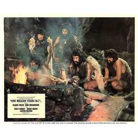 ONE Million Years B.C. Original British Lobby Card Hammer Film Classic Cavemen
