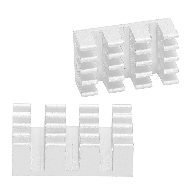 80Pcs Aluminum Heatsinks Module Cooling Radiator Board for Electronic Components