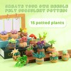 Needle Felting Kit, 15 PCS Succulent Beginner Needle Felting Kit,