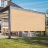 VICLLAX 90% Shade Fabric Sun Shade Cloth with Reinforced Grommets,