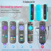 Remote Case for Roku, Battery Cover for TCL Smart TV