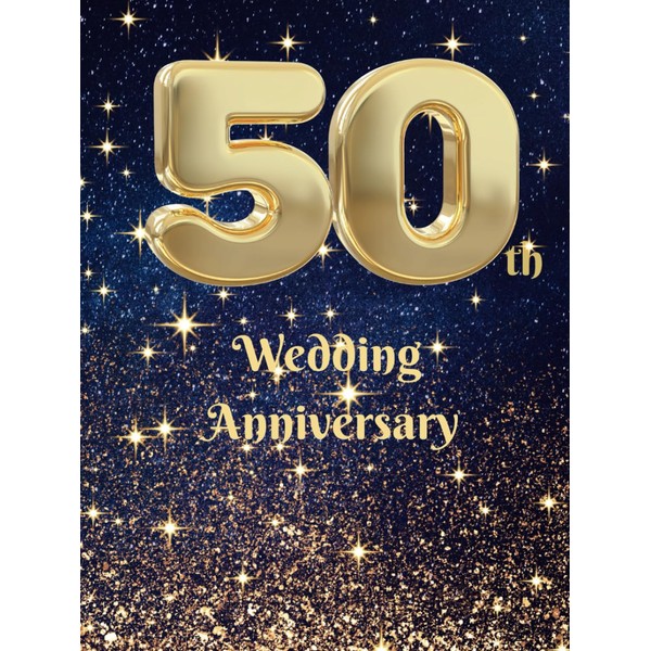 50th Wedding Anniversary - The Wish Book: "WAWB50001R" - THE
